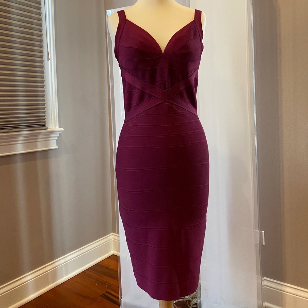 Gorgeous Herve Leger bandage dress size small